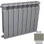 Алюминиевый цветной радиатор Rifar Alum 350 6 секции серый
