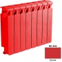Биметаллический радиатор Rifar Monolit 500 - 5 секции красный