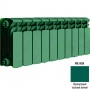 Биметаллический радиатор Rifar Base 500 - 6 секций опалово зеленый